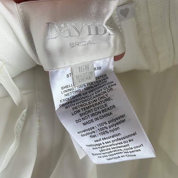 Wedding Dress corset back plus size - Picture 7 of 8